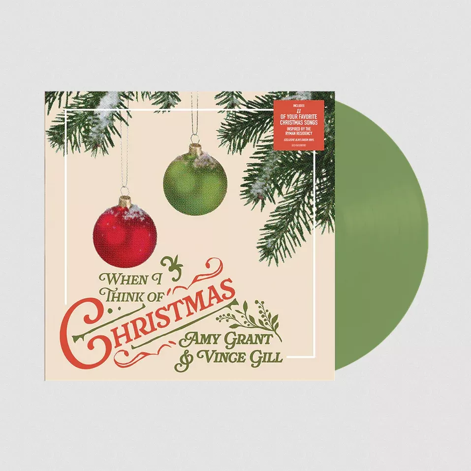 amy-grant-vince-gill-when-i-think-christmas-lp AMY GRANT & VINCE GILL - WHEN I THINK OF CHRISTMAS (LP)