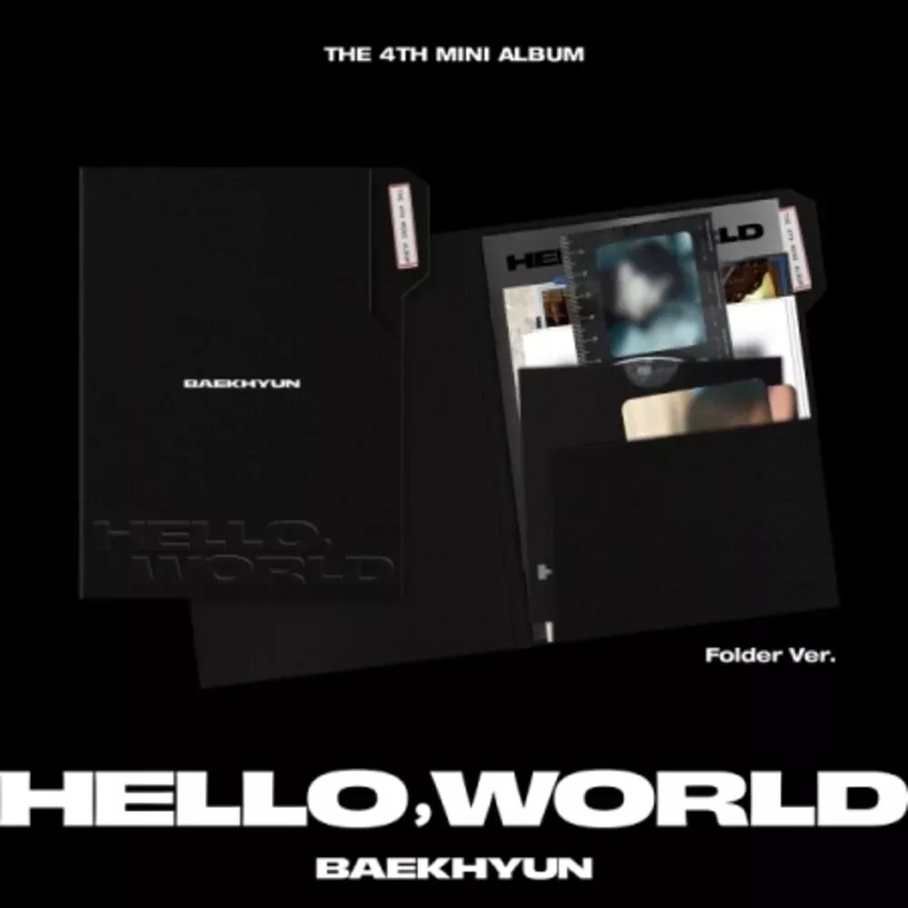 BAEKHYUN - Hello World - Folder Version (Phob) (Phot) (Asia) [CD]