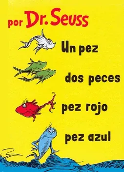 One Fish Two Fish Red Fish Blue Fish Spanish Hardcover