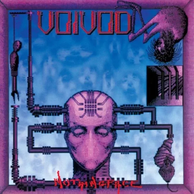 voivod-nothingface-metallic-red-lp-vinyl Voivod - Nothingface (Metallic Red LP Vinyl)
