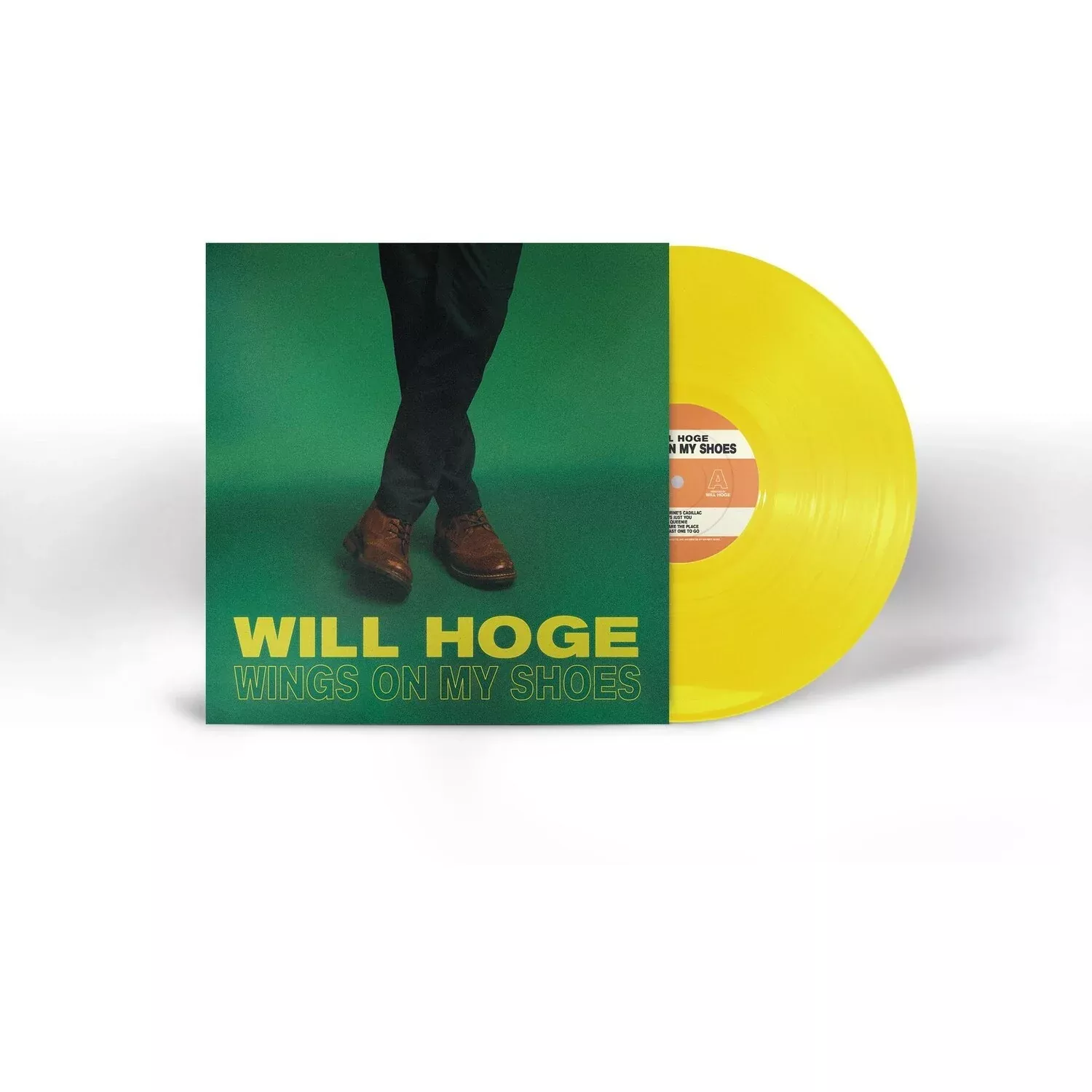 wings-on-my-shoes-canary-yellow-lp-vinyl Wings On My Shoes (Canary Yellow LP Vinyl)