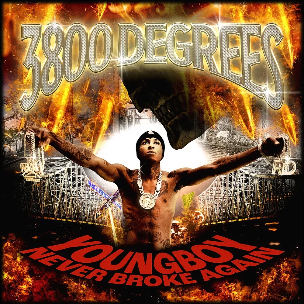Youngboy Never Broke Again - 3800 Degrees (Mod) [CD]