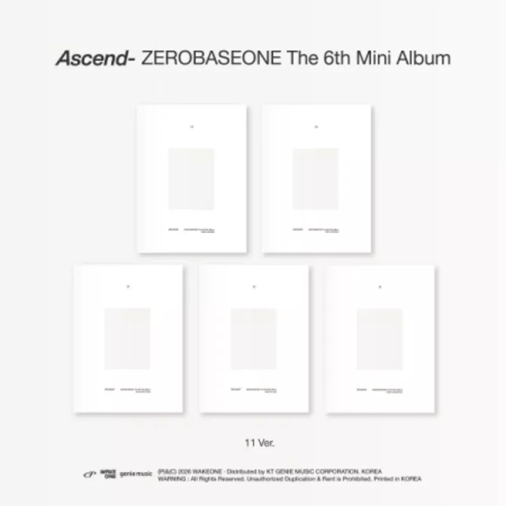 Zerobaseone - Ascend - 11 Version [CD]