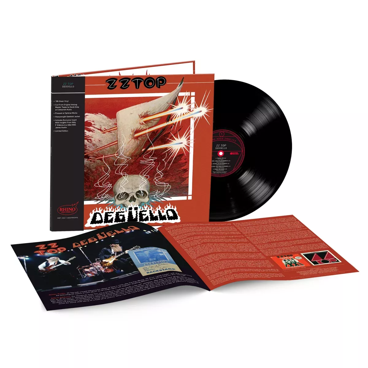 zz-top-deguello-lp-new-rhino-high-fidelity ZZ Top - Deguello LP NEW Rhino High Fidelity