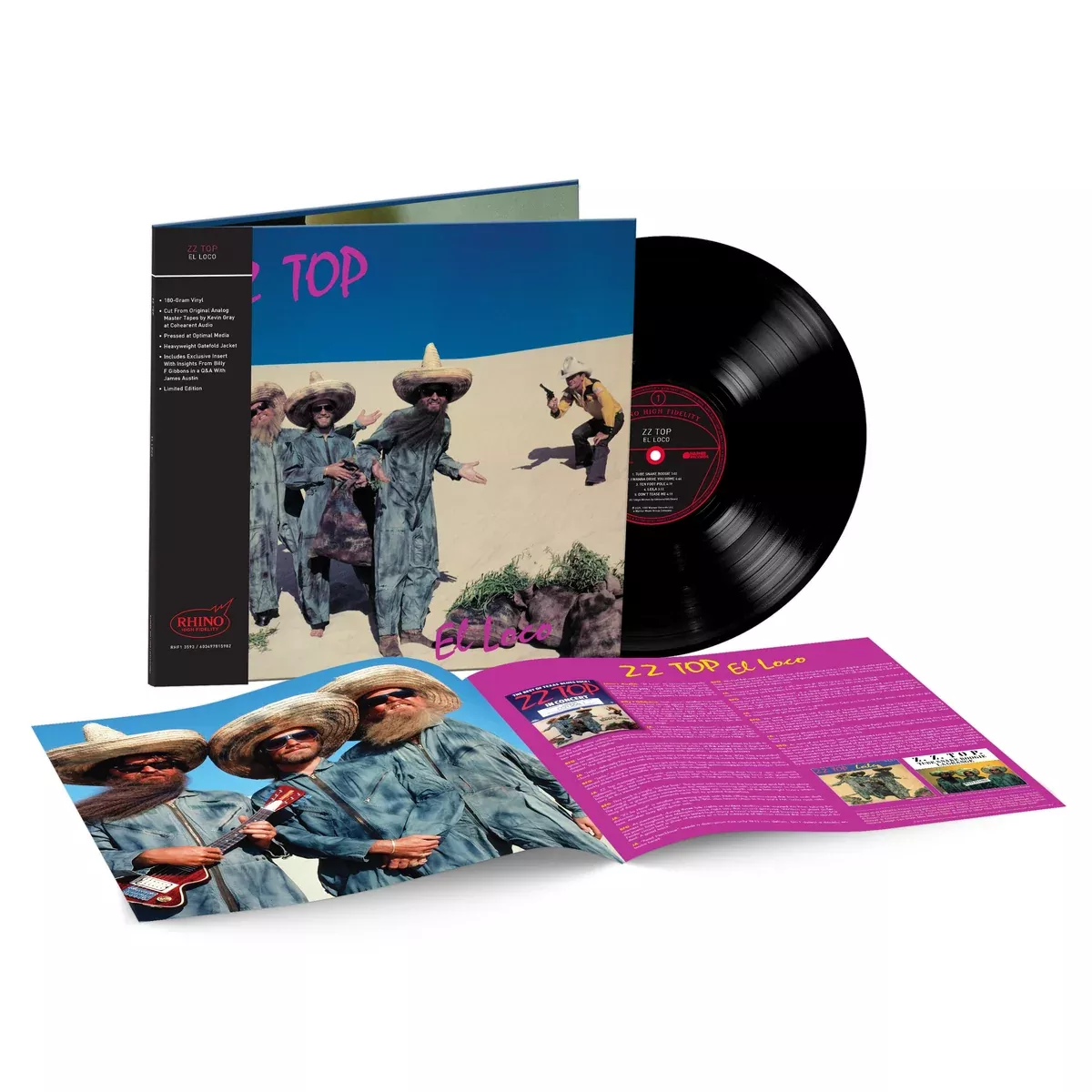 zz-top-loco-lp-new-rhino-high-fidelity ZZ Top - Loco LP NEW Rhino High Fidelity